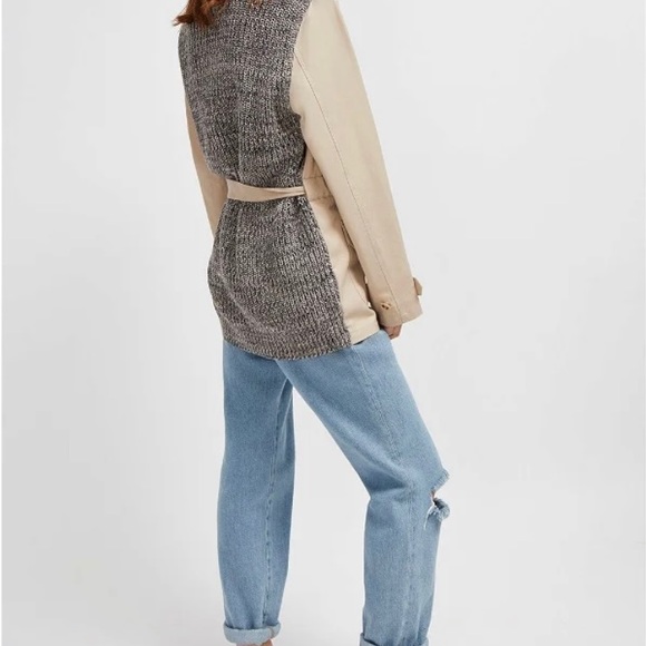 French Connection Mozart mixed Utility Jacket - Picture 2 of 11